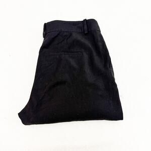 & Other Stories Black Ankle Zipper Slacks Staple Dress Pants Size 6